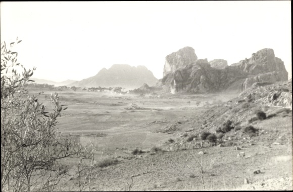 Postcard Eritrea, Senafe, Landscape View