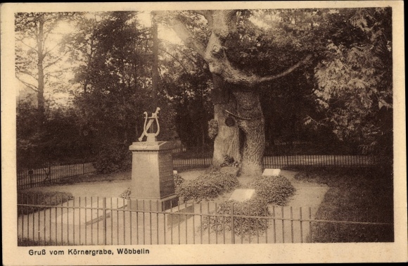 PC Wöbbelin in Mecklenburg, grain grave