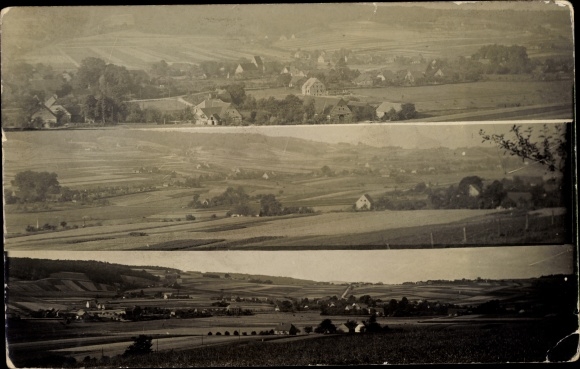Foto Ak Börninghausen Preußisch Oldendorf Westfalen, Ortsansichten 1928