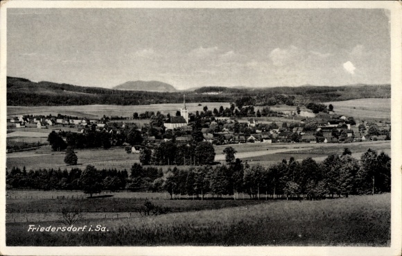 Ak Friedersdorf an der Spree Neusalza Spremberg Lausitz, Ortsansicht