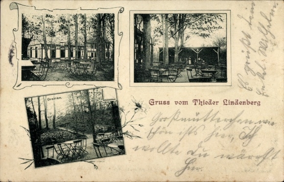 Postcard Thiede Salzgitter in Lower Saxony, Lindenberg