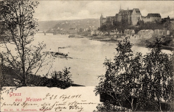 KP Meißen nad Łabą, częściowy widok