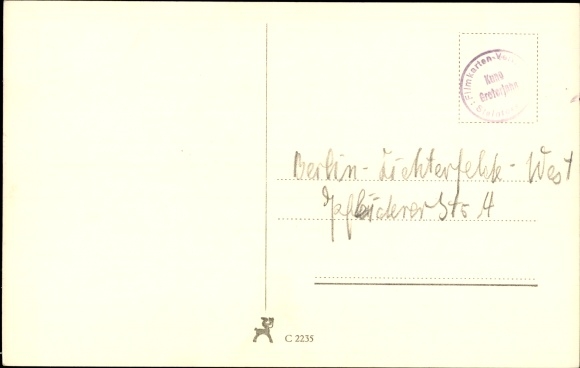 Postcard Actress Anneliese Uhlig, portrait