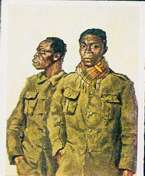 Sammelbild Der Weltkrieg, Anhang: Unsere Gegner Nr. 261, Kruneger