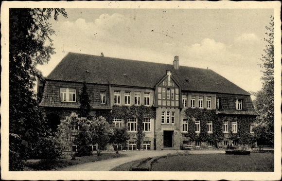 Postcard Dötlingen in Oldenburg, Oldenburg State Association for Inner Mission e. V., To Hus