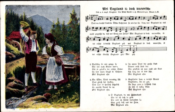 Song Ak Mei Vogtland is nog steeds geweldig, Hilmar Mückenberger, kostuums