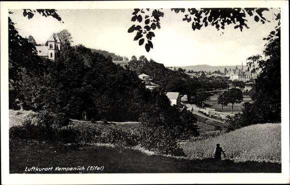 KP Kempenich w Eifel, widok na zamek