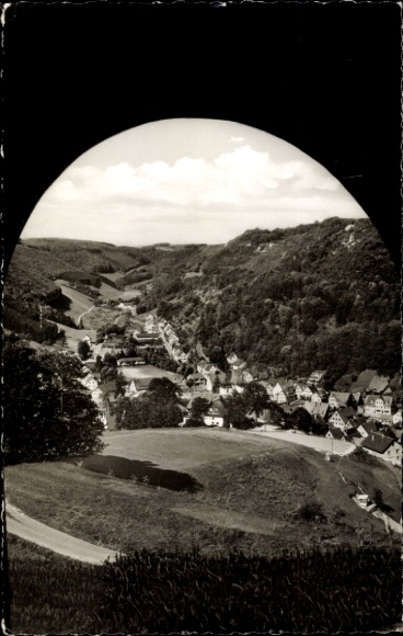 Postcard Wiesensteig in Württemberg, general view