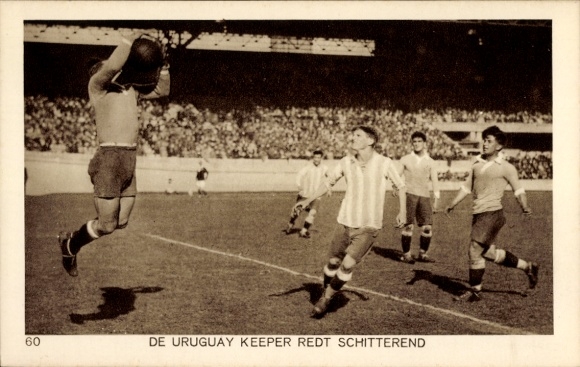 PC Amsterdam, Olympic Games 1928, football, goalkeeper of Uruguay