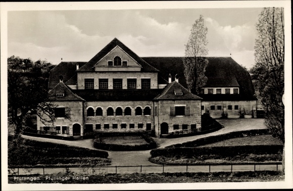 Ak Pfullingen in der Schwäbischen Alb, Pfullinger Hallen