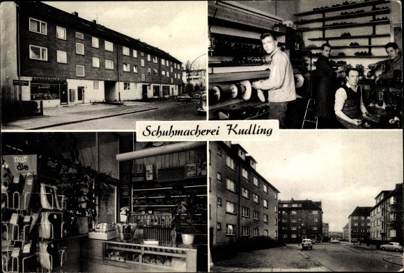 PC Hamburg Wandsbek Bramfeld, shoemaker Kudling, Heinrich Helbing Str. 17