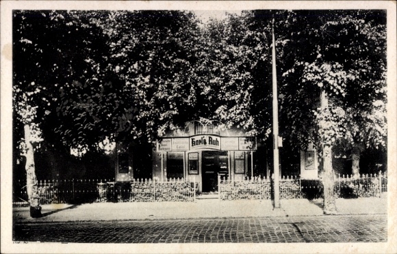 Ak Hamburg Eimsbüttel Lokstedt, Gaststätte Karl's Ruh, Inh. Karl Rathjens, Hindenburgstraße 7