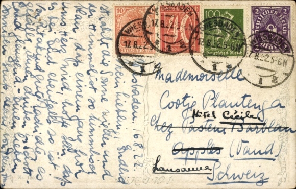 Artist Postcard Klaber, Julius, Istrian Court