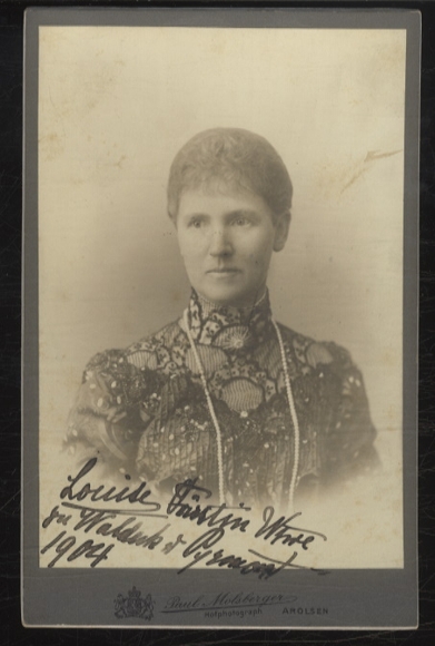 Cabinet Photo Princess Louise of Waldeck-Pyrmont