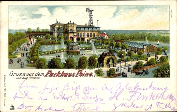 Chromo-Litho Peine in Lower Saxony, parking garage