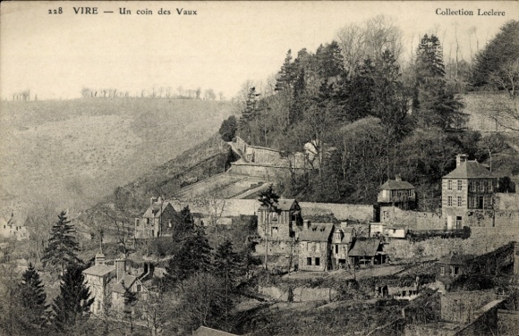 Ak Vire-Calvados, Eine Ecke des Vaux