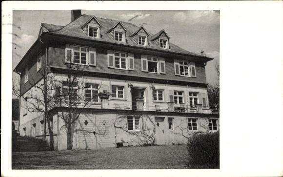 Postcard Friedborn via Bad Säckingen on the High Rhine, Waerland Heim Haus Friedborn
