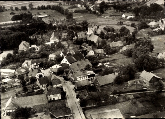 Postcard Sottrum in Lower Saxony, aerial photo