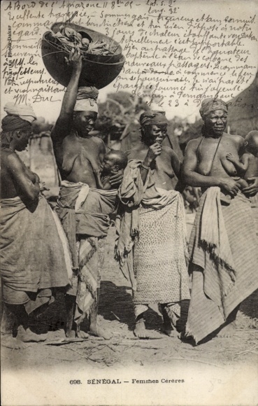 Ak Afrique Occidentale, Femmes Cereres, Mütter, Kinder, Afrikanerinnen