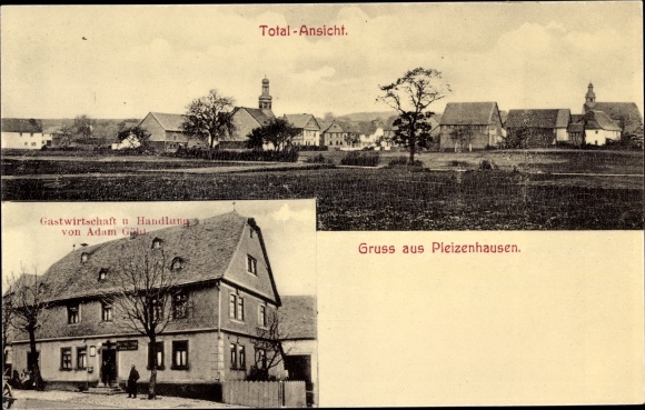 PC Pleizenhausen in the Hunsrück, total view, restaurant and action