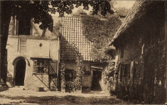 Ansichtkaart Lüneburg in Nedersaksen, Rode Haan