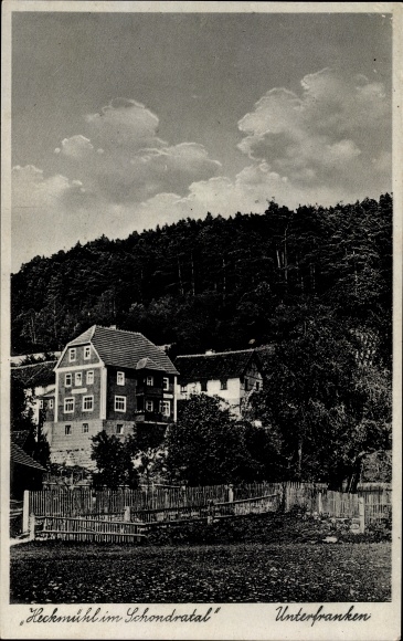 PC Heckmühl Schondra in Lower Franconia, Inn Pension Müller