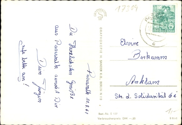 Ak Pasewalk in Mecklenburg Vorpommern, Pulverturm, Kinderkrippe, Prenzlauer Tor, HOG Bahnhofshotel