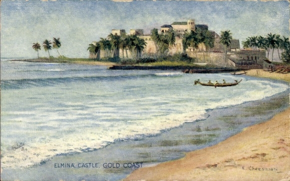 Künstler Ak Cheesman, E., Elmina Ghana, Goldküste, Elmina Castle