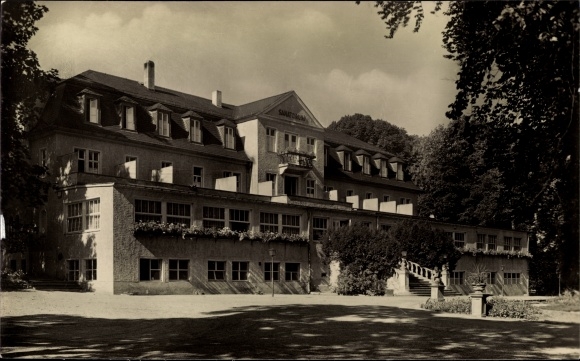 Postcard Bad Köstritz in Thuringia, sanatorium