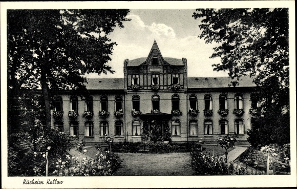 Ak Kollow in Lauenburg, herstellingsoord, park
