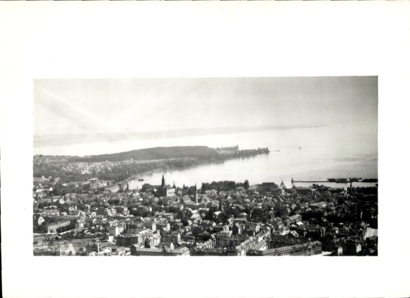 Foto Konstanz am Bodensee, Fliegeraufnahme