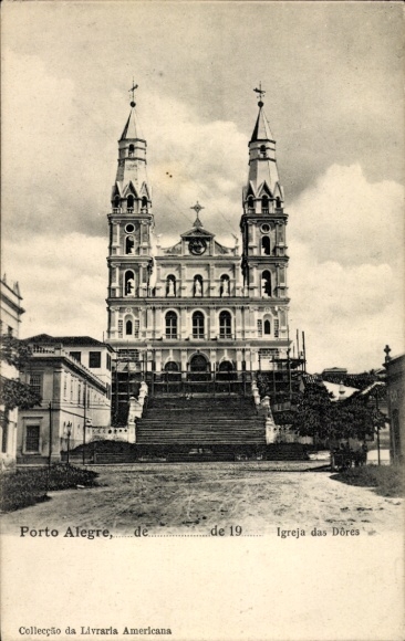 Ak Porto Alegre Brasilien, Igreja das Dores,   , Sammlung