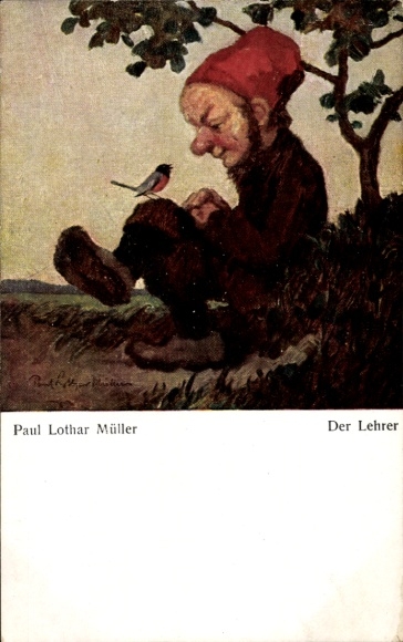 Artysta KP Müller, Paul Lothar, Nauczyciel, Krasnolud, Ptak
