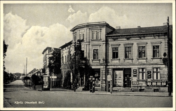 PC Köritz Neustadt Dosse in Brandenburg, local section, colonial goods by Max Steiner