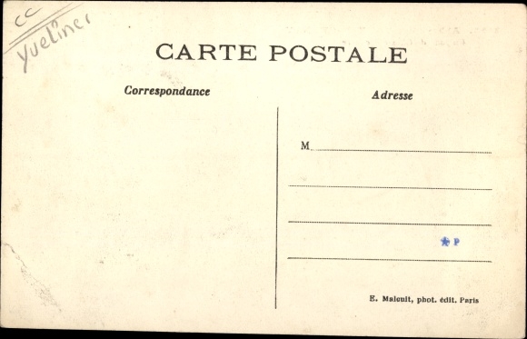 Postcard Vaux de Cernay Yvelines, L´Abbaye, A Day of Hunting