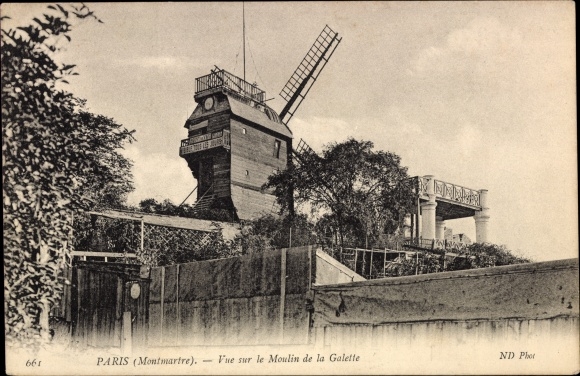 PC Paris XVIII. Montmartre, Moulin de la Galette