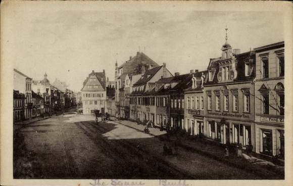 KP Brühl w Westfalii, rynek, sklepy