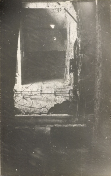 Foto Berlin Schöneberg, Theater, Nürnberger Straße, Kriegszerstörung 2. WK, Detail, Ruine