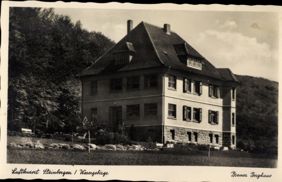 Postcard Steinbergen Rinteln in Lower Saxony, Bremer Berghaus