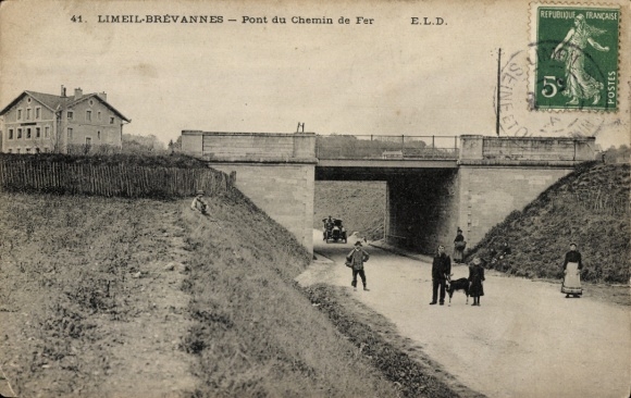 KP Limeil Brévannes Val de Marne, Pont du Chemion de Fer