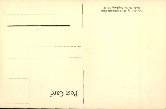 Ak United States Mails, onder enkelvoudig management, British Mail Robber, The Continental Times