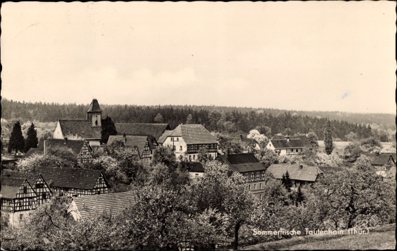 Ak Tautenhain in Thüringen, Gesamtansicht