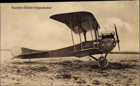 Ak Rumpler C I Militär Doppeldecker, Flugzeug, Sanke No. 260