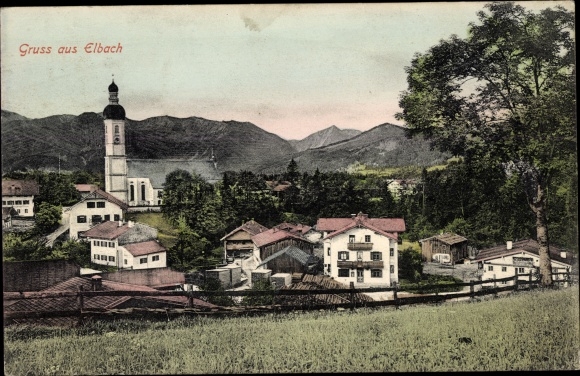 PC Elbach Fischbachau in Upper Bavaria, total view