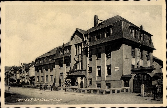 Ak Eppendorf in Sachsen, Reichsarbeitsdienstlager, RAD