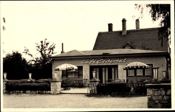 Ak Bad Köstritz in Thüringen, Café Elstertal