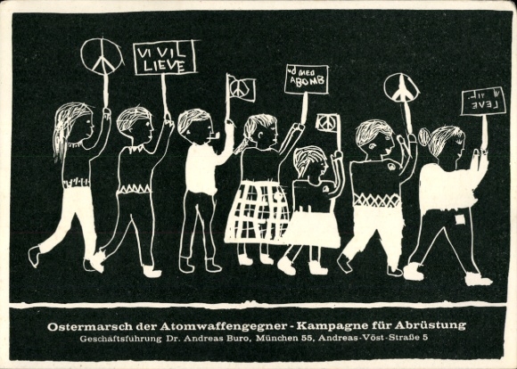 Ak Ostermarsch der Atomwaffengegner