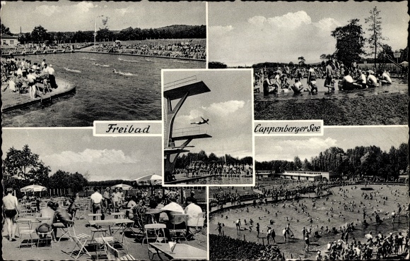Ak Cappenberg in Westfalen, Freibad Cappenberger See