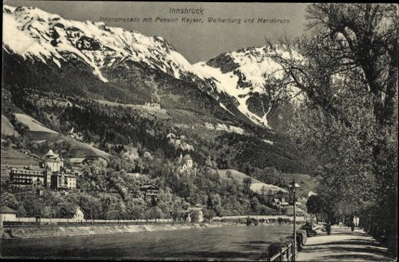 10 alte AK Innsbruck in Tirol, verschiedene Ansichten