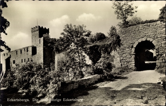 Ak Eckartsberga Burgenlandkreis Thüringen, Eckartsburg